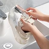 Generic Multi-Function Cleaning Brush, Soft-Bristled Long Handled Shoe Brush with Save Detergent Addition Tank, Plastic Brushes for Cloth, Shoes, Laundry,Household Cleaning (Pink)