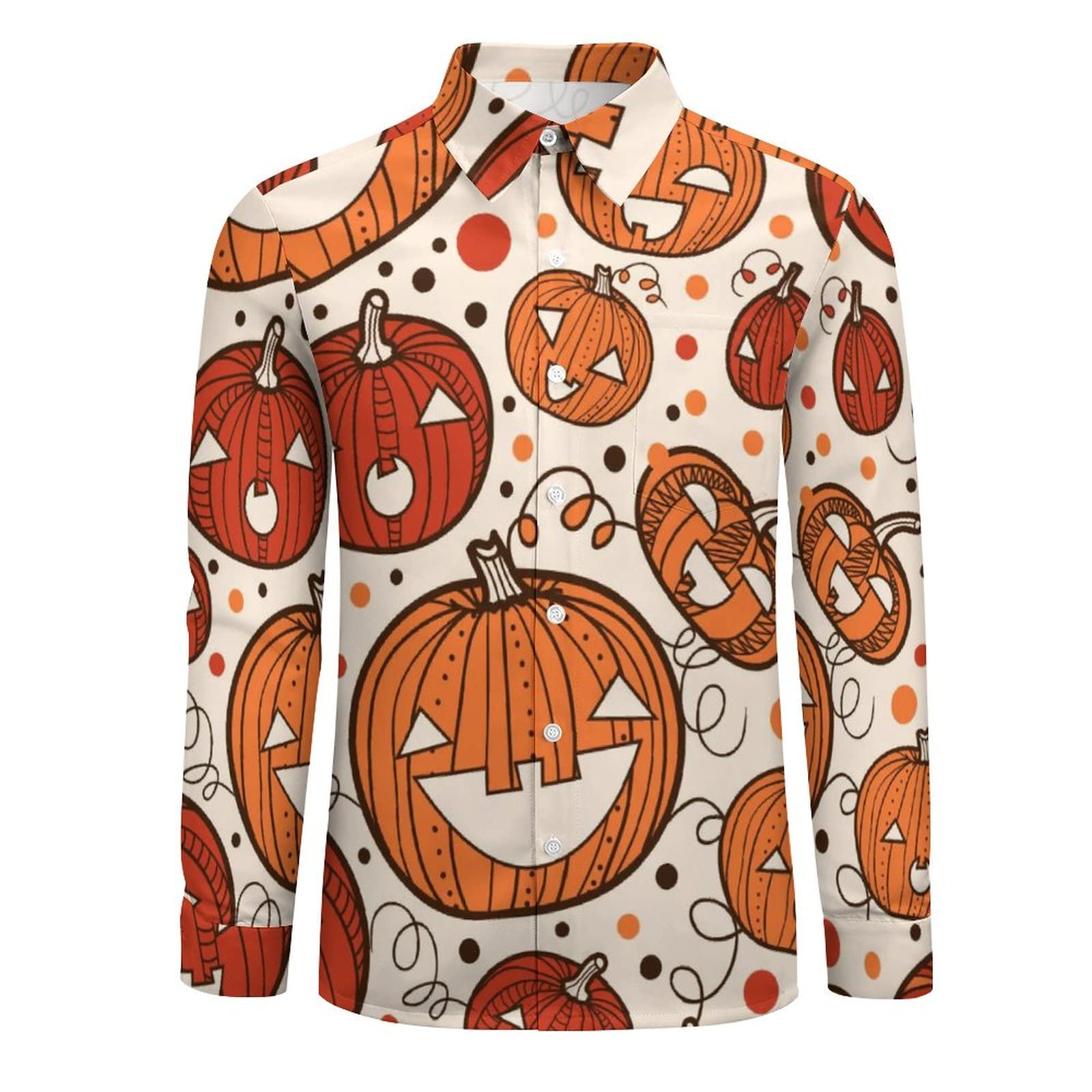 ミカランセMikano ハロウィンジャック・オー・ランタンTシャツ　ブラック ミカランセMikano ハロウィンジャック・オー・ランタンTシャツ