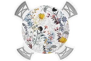 Elegantly Adorn Your Table with Our 54 Inch Round Spring Tablecloth