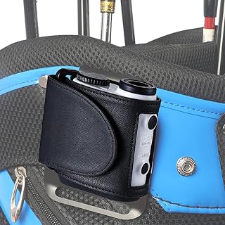 Clipe para bolsa de metal de golfe - Correia magnética do telêmetro - Alça de telêmetro, clipe de metal para bolsa, acessórios para bolsa de golfe, golfe essencial para golfista Fovolat
