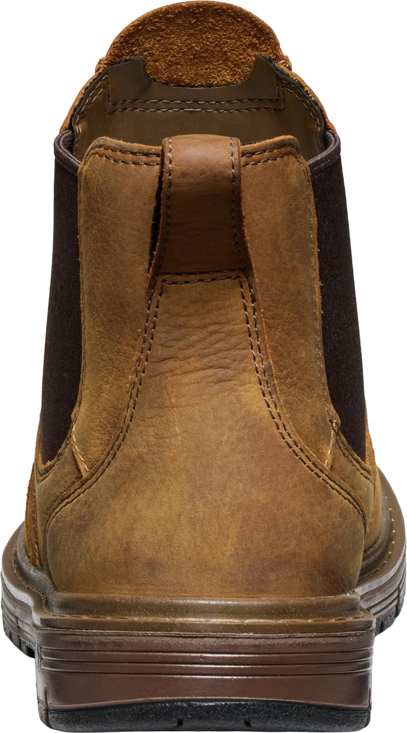 KEEN Utility Men's San Jose Chelsea Soft Toe 90 Degree Heel Pull On Work Boots - Image 3