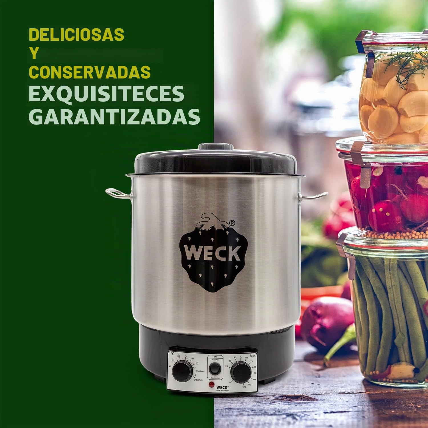 Weck, acero inoxidable