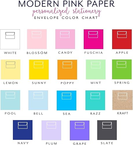 Vista 4 de Personalized Notepad for Boys Personalized Stationary Notepad Set, Simple Stationery Paper and Envelopes Set, Kids Letter Writing Paper, 5.5in x