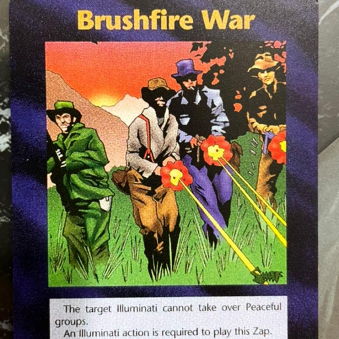 Amazon.co.jp: 90s USA 局地戦争イルミナティカード : おもちゃ