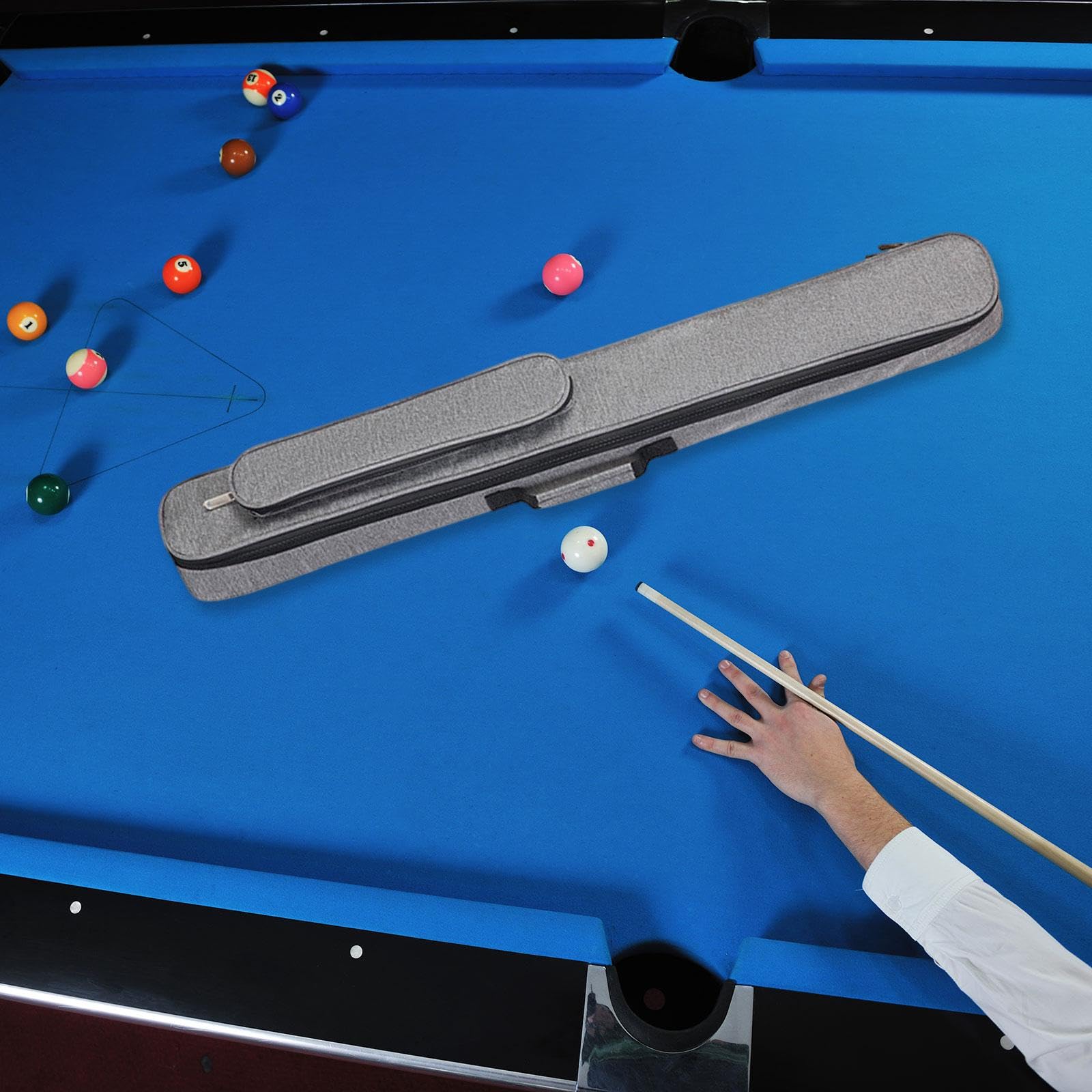 Étui de Rangement pour Queue de Billard, 1/2", léger, pour, entraînement