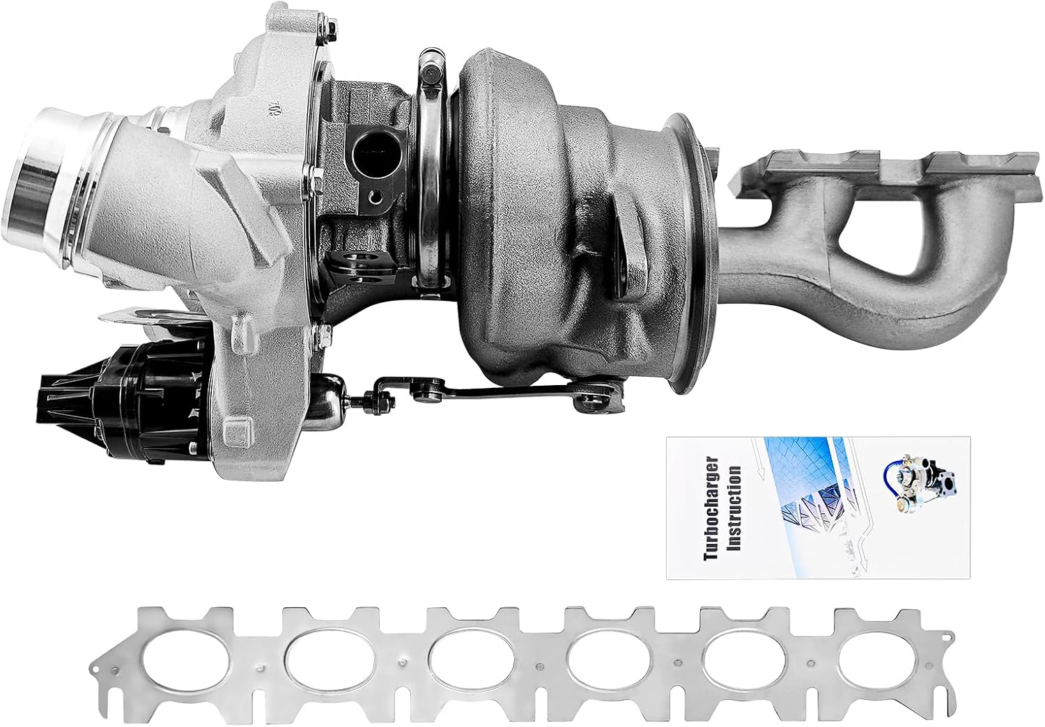B58 Turbocharger 11659423787 Turbo Compatible with BMW 340i 440i M240i 540i 740i xDrive 2016-2021, 3.0L L6 Engine 6-Port Turbo Assembly, For BorgWarner 18559700063 11658679022