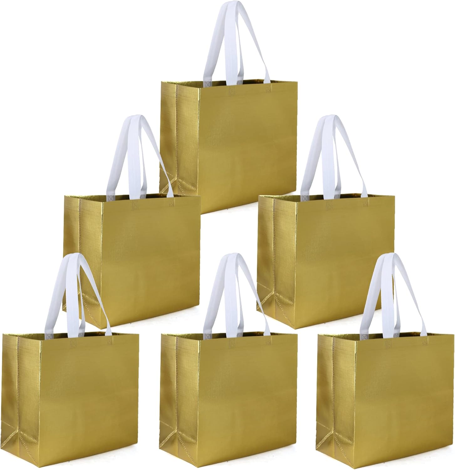 BeeGreen Reusable Grocery Bags Set of 6 Lightweight Recycling Shopping Totes with Long Handle Durable Portable Shopper Baggies for Groceries Supermarket Gift Cute Animal Grey Red Navy Black Green: Home & Kitchen