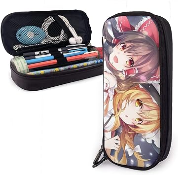 Amazon Co Jp 東方プロジェクト 革 鉛筆のサック 筆箱 鉛筆の袋 文具袋 文房具袋 多機能 大容量 文具収納 ペンケース ポーチ 旅行 ペンシルケース 化粧ポーチ 軽量 通学 高校生 男女兼用 文房具 オフィス用品