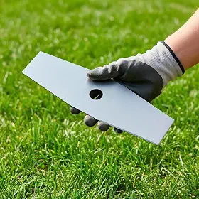 Lâmina Faca 2 Pontas Furo 20mm Para Roçadeira Stihl Fs160/220/280/290/300/350