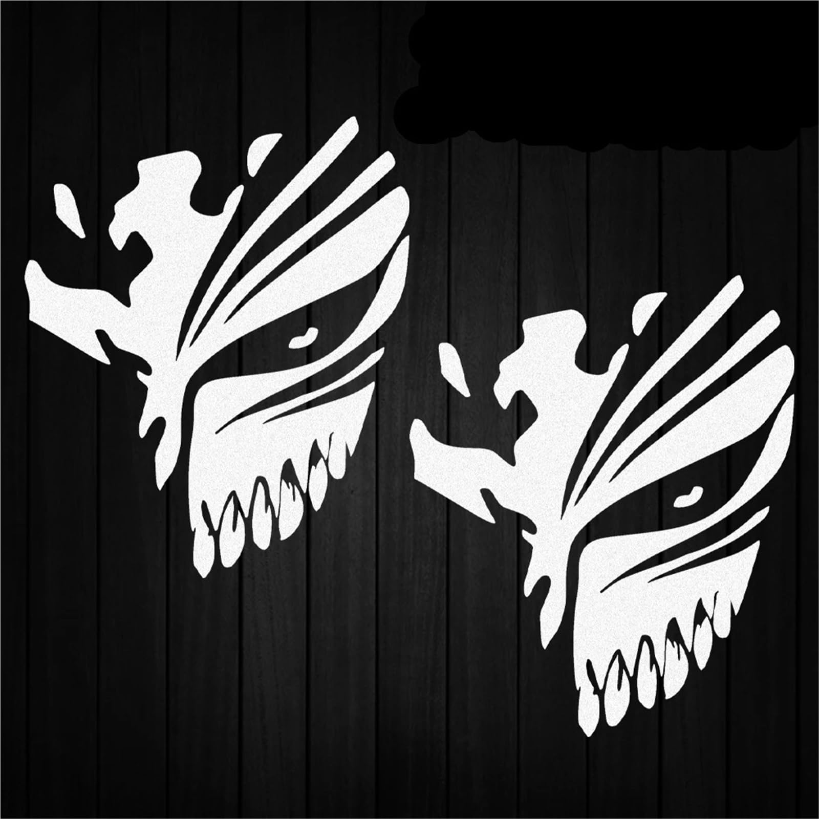 HAfgDJ Reflective Motorcycle Stickers for Helmets, Windshields, Tail Boxes, Body, Fuel Tanks, Racing and Riding Decals