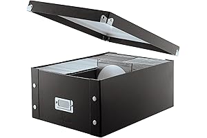 Snap-N-Store CD Storage Box: Shield and Organize Your Cherished Music Collection