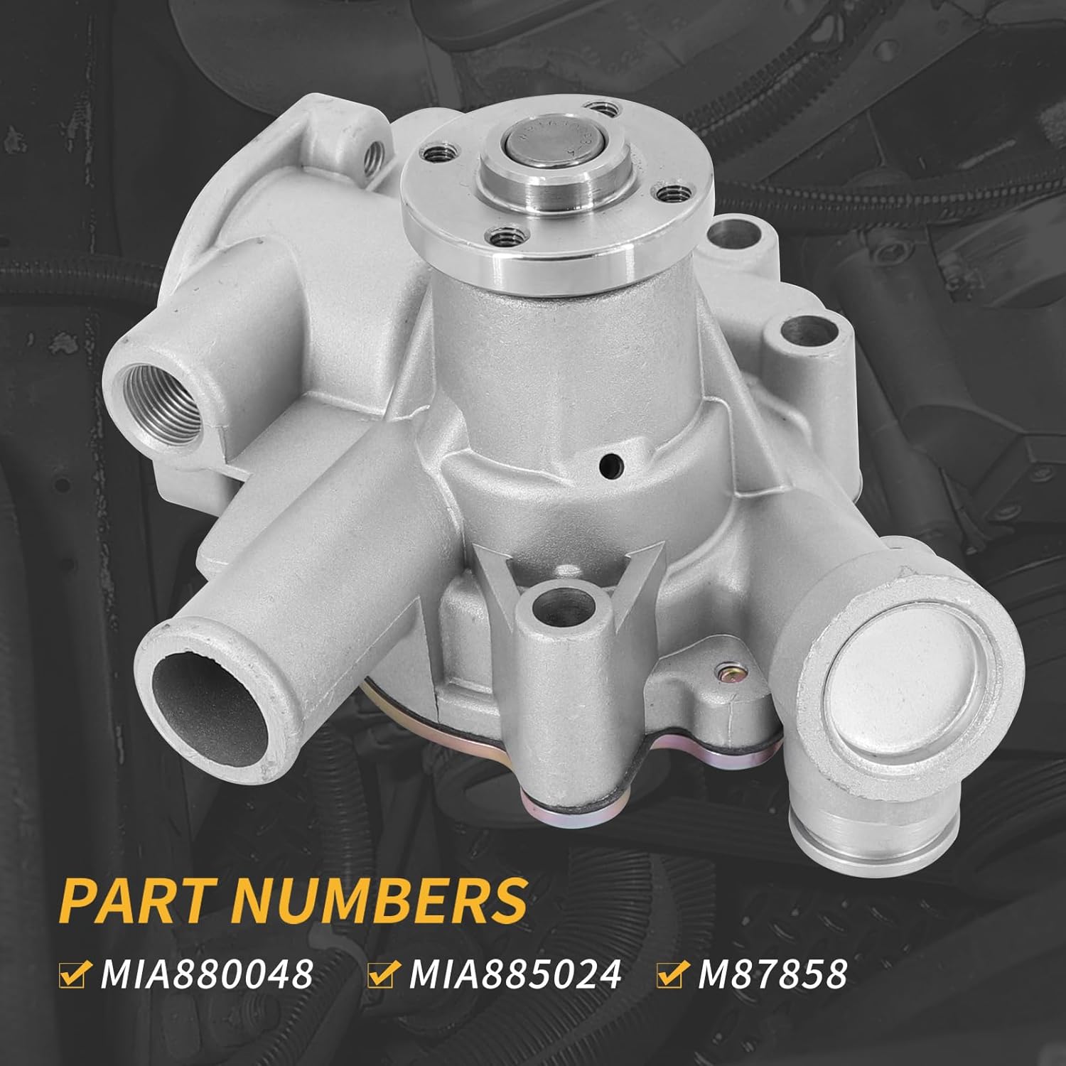 MIA880048 MIA885024 M87858 Water Pump Gasket Compatible with Jo-hn Deere 2210 4100 4110 455 670 F925 F932 F935