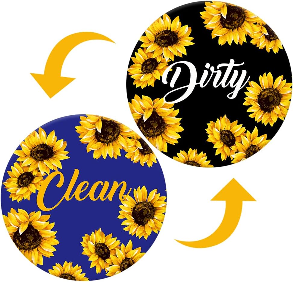 Buduidry Dishwasher Clean Dirty Sign Indicator