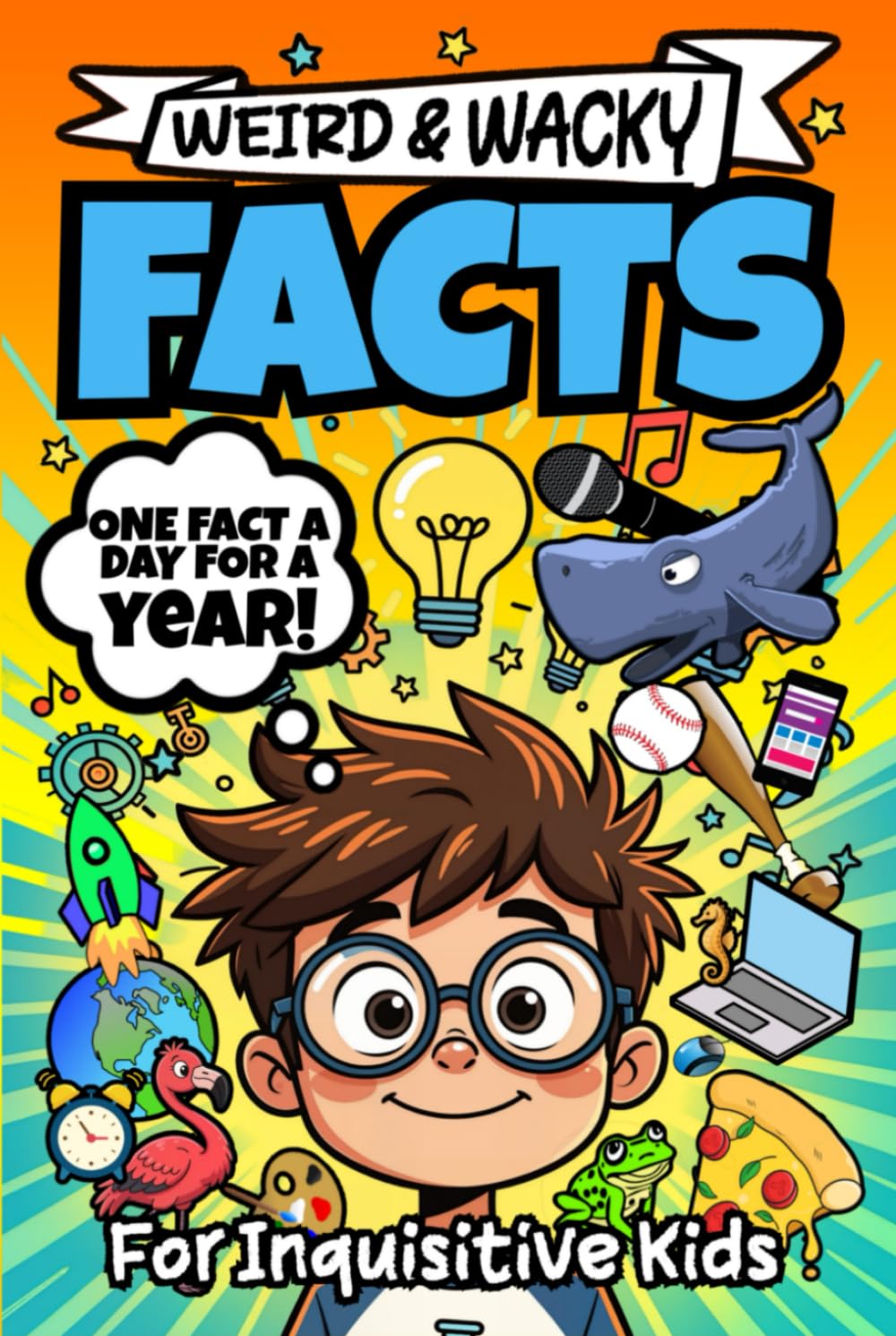 Weird & Wacky Facts: For Inquisitive Kids | One Fact A Day For A Year (The Facts, Funnies & Freakouts Series)