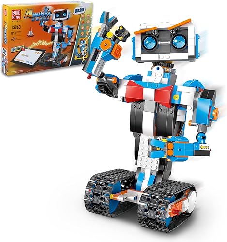 Miniatura 1 de Mould King Kit de construcción de robot con módulo de potencia juguete de ladrillo de construcción creativo con control RC y aplicación bloques de