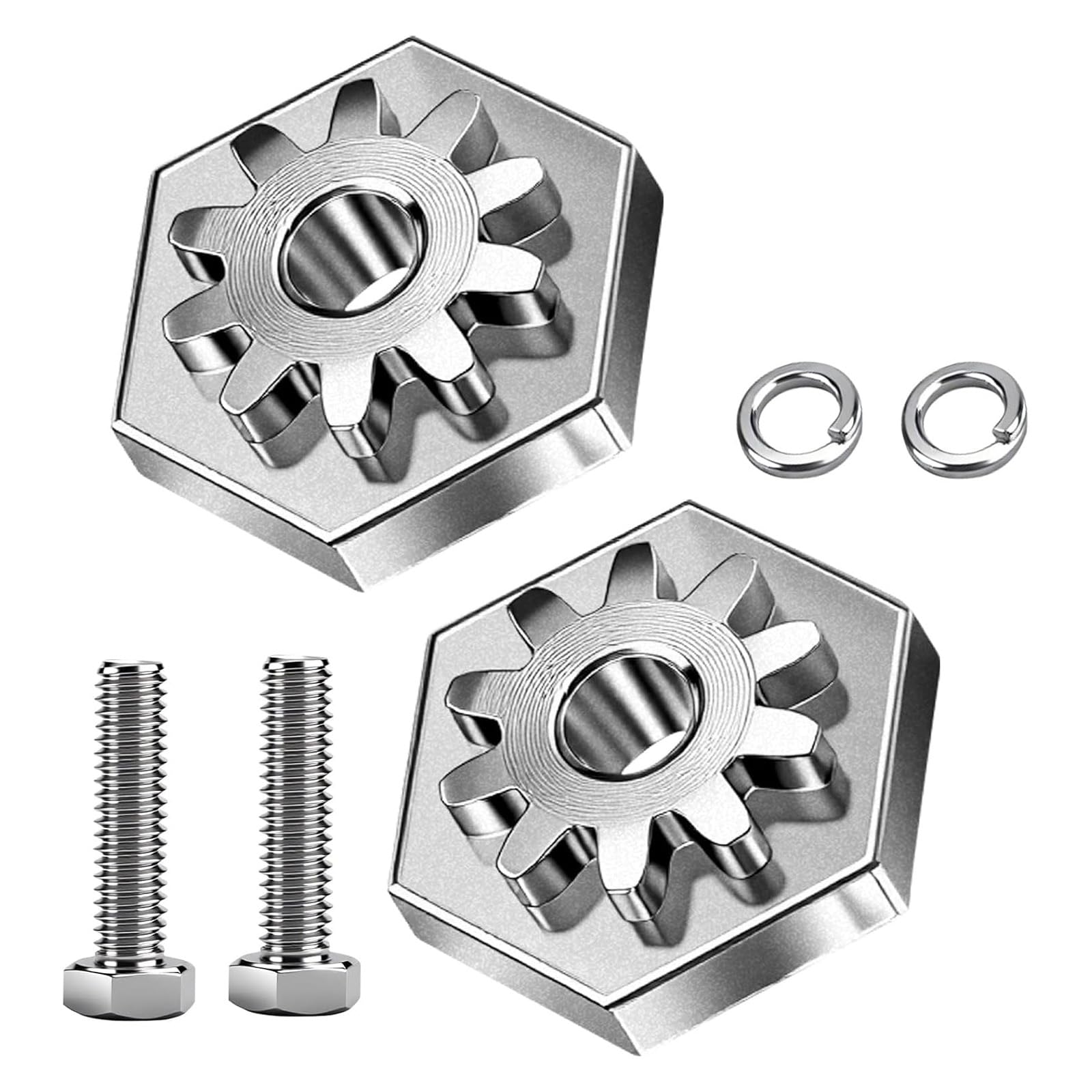 Elnwnnkc 917-04074 Deck Height Gear Hexagonal Bolt Washer Set for Garden Equipment Hexagonal Bolt Washer Set