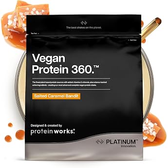 The Protein Works Vegan Protein Extreme Powder Salted Caramel 1 kg