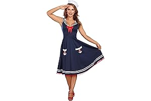 Women's All Aboard Costume: Embrace the High Seas in Style