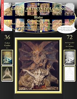 Blake Coloring Book William Blake Complete Art Coloring Book #2 - Blakes Most Striking Visions