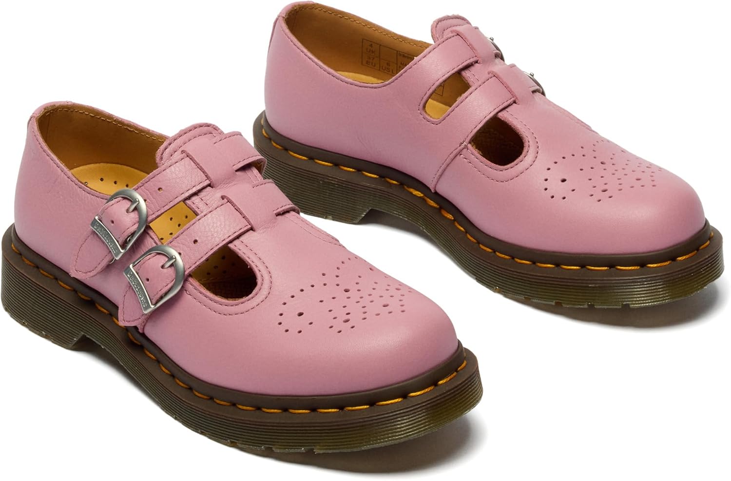 Dr. Martens Women's 8065 Mary Jane Shoe, Dusty Rose Virginia, 4UK, 6 US Women - Image 2