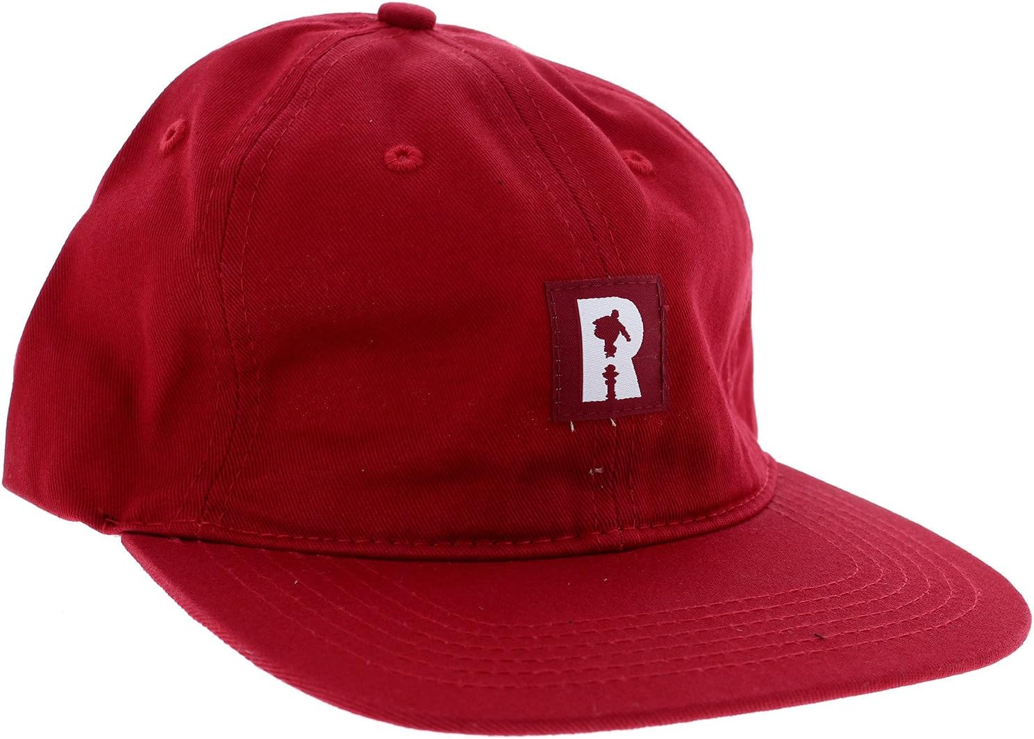 Real Skateboards Label Lowpro Burgundy Snapback Hat - Adjustable