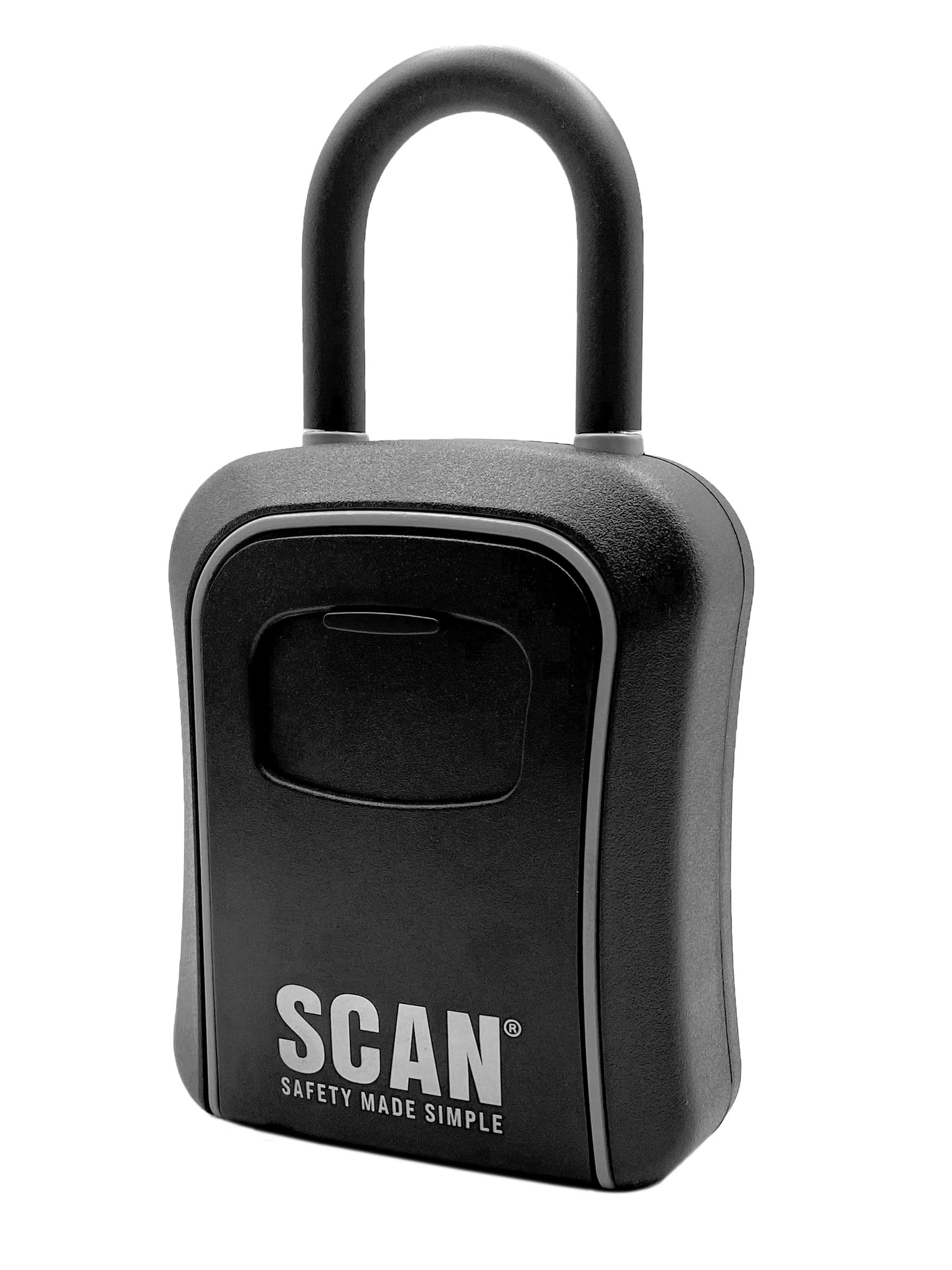 Scan Wall Mount Shackle 4 Wheel Combination Key Storage Safe Box, XMS24KEYSAFE