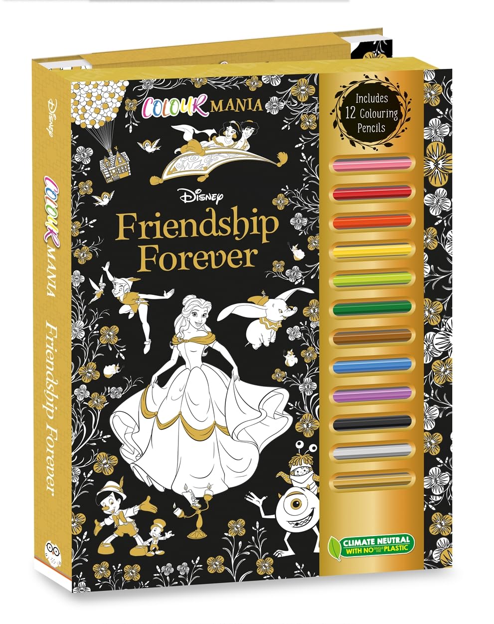 Disney: Friendship Forever (Art folder including 12 colouring pencils!)