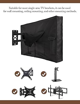 TVカバー 40〜43インチ用(耐候・防水) Amazon | 屋外用防水＆耐候性テレビカバー 40～43インチの