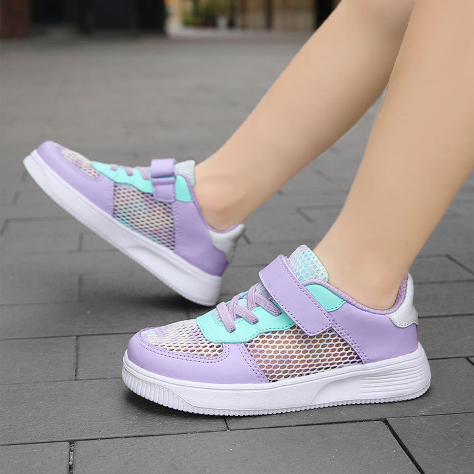 Calzado Casual Infantil niña Transpirable para Zapatillas Deportivas Sencillas Diseño Simple y Lindo cómodas de Deporte Moda Suela Suave Antideslizante fáciles Llevar#g