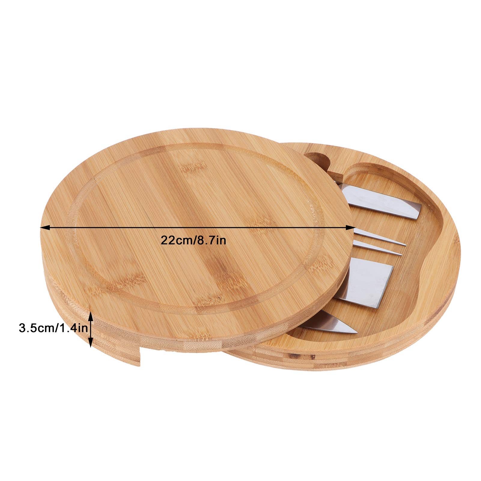 Cheese Knives Set, Stainless Steel Cheese Butter Spreader Knives Set, Wood Handle Cheese Cutting Knife Cutter Set Barbecue Kitchen Tools for Home, Barbecue