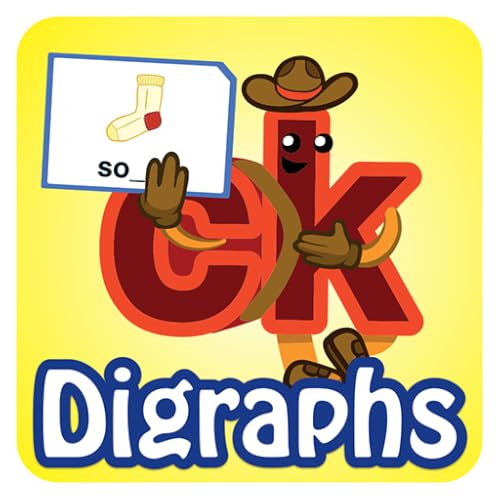 Meet the Phonics - Digraphs Flashcards