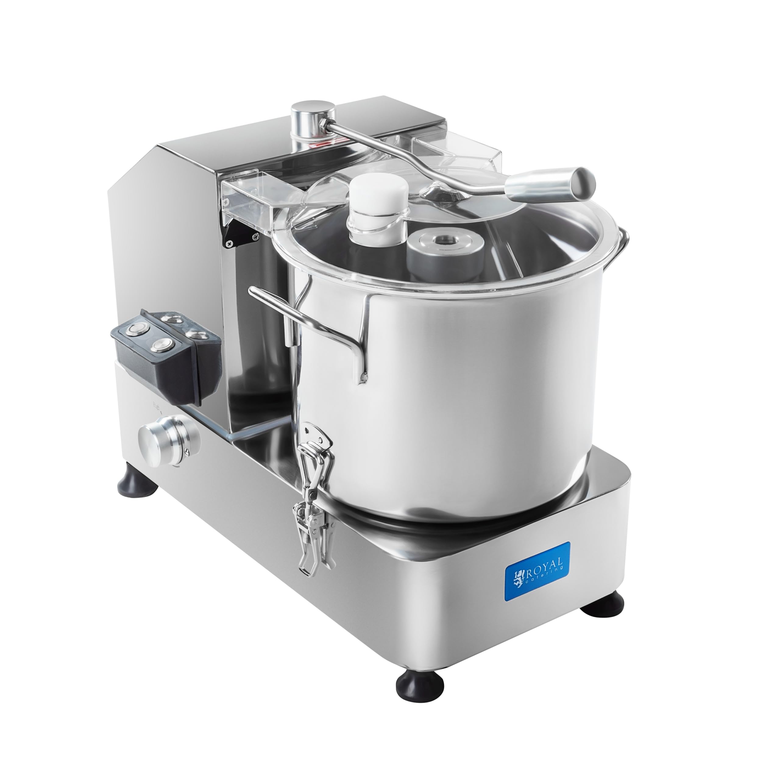 Royal Catering - RCKC-12000 - Trituradora de alimentos - 12 Litros - 750 watt - 1100 – 2500 r.p.m.