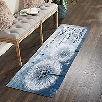 Vista 18 de JUST BREATHE Alfombras negras y doradas de 100 dólares, alfombra antideslizante con parte trasera de goma para cuarto de servicio, alfombra