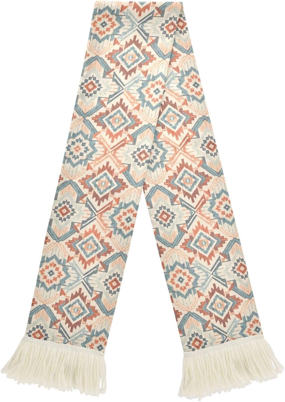 CHIFIGNO Vintage Tribal Sports Fan Scarf, Quick Dry Polyester Scarf for Sweat Wiping and Game Day Support, Comfortable and Soft