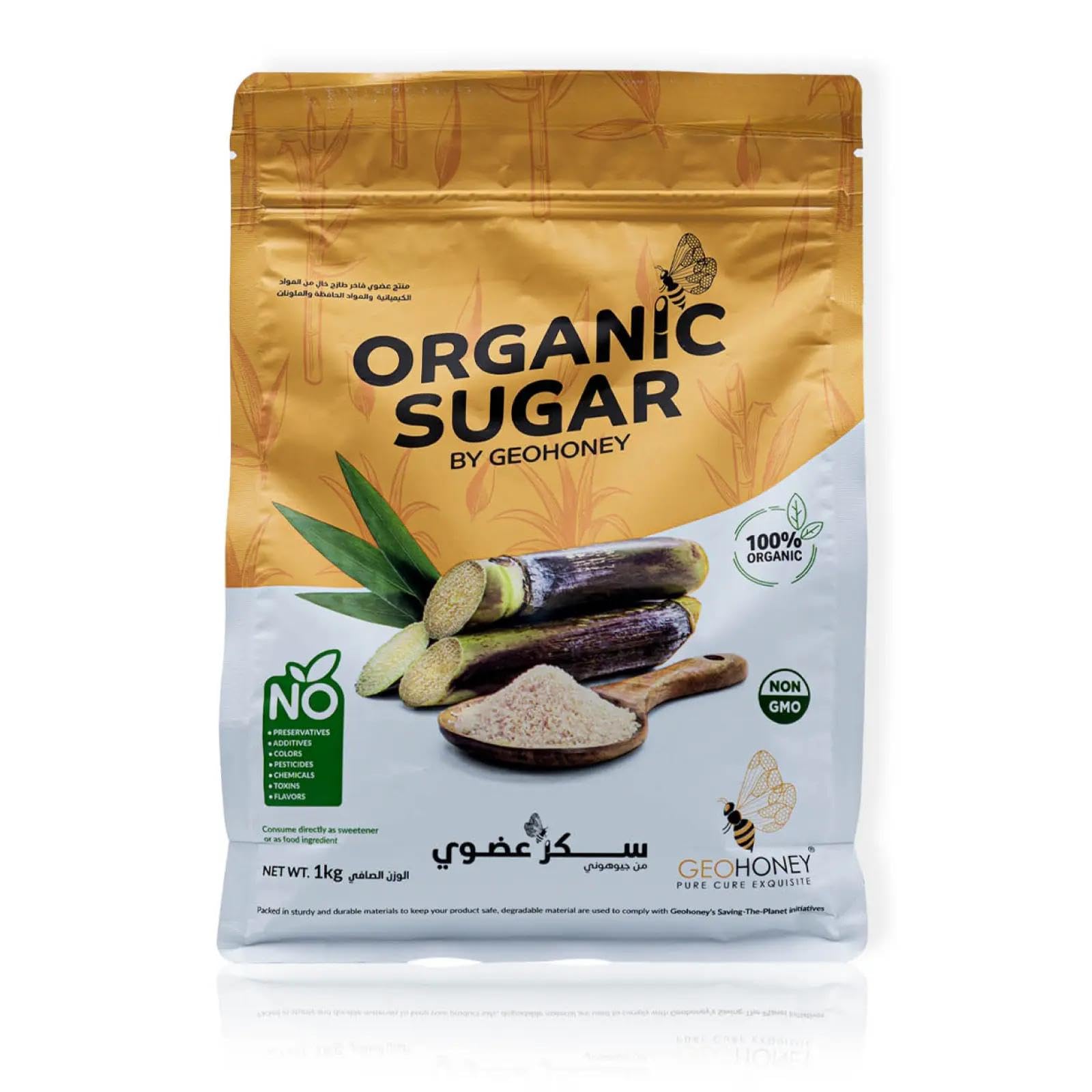 Geohoney Organic Sugar - 1 KG