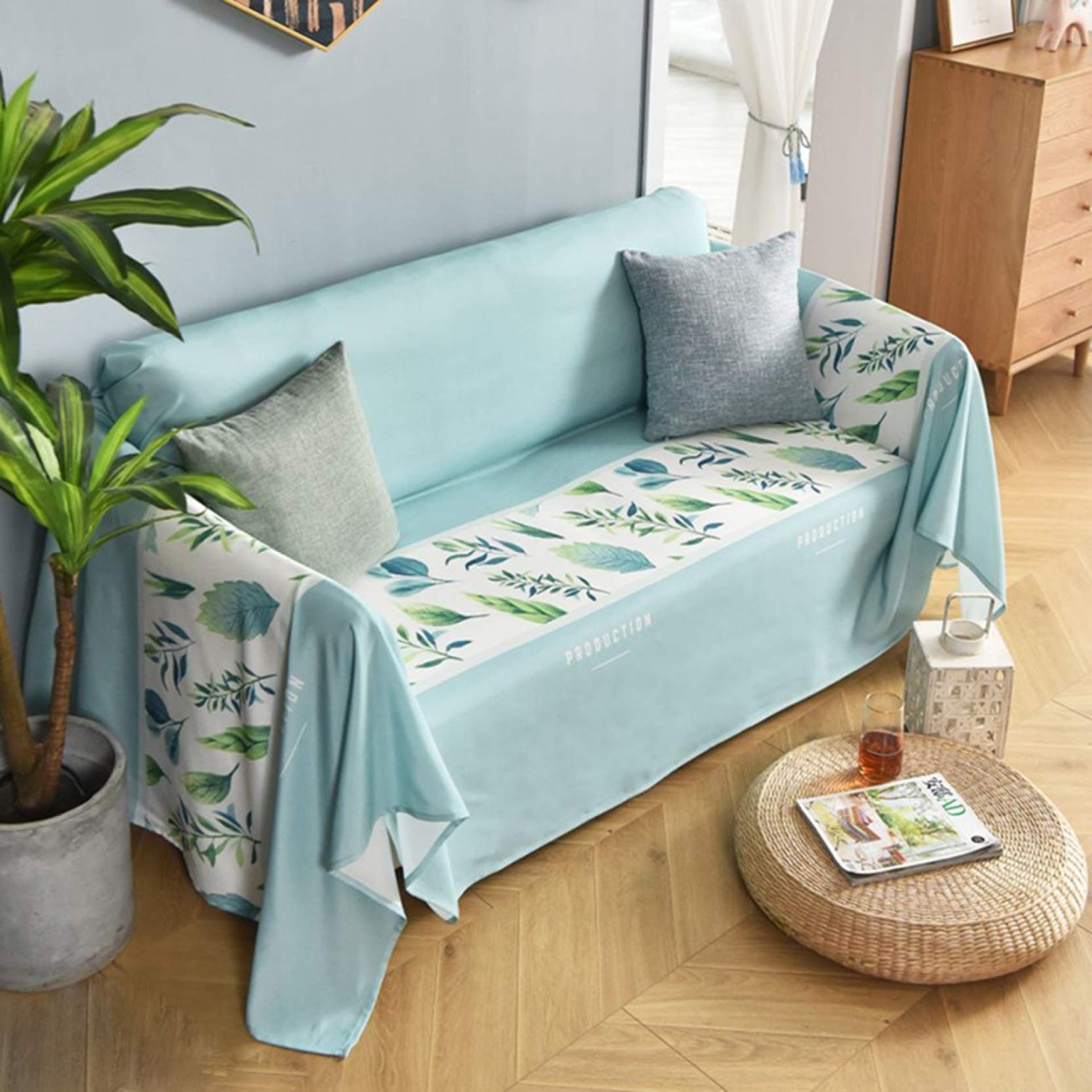 Housse de canapé lit jeté matelassé Motif 7 pour moments cocooning
