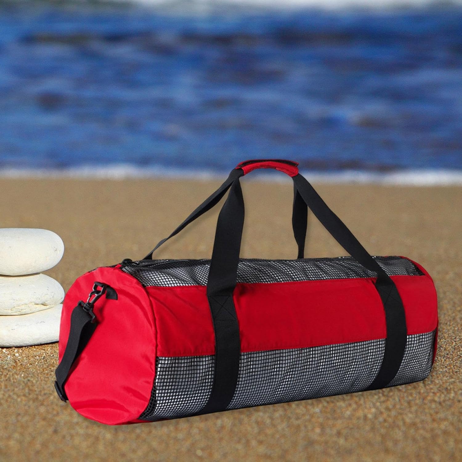 Scuba Diving Gear Storage Bag Large Capacity, Lightweight, Premium, with Handle Multifunctional Beach Travel Tote Duffel Bag