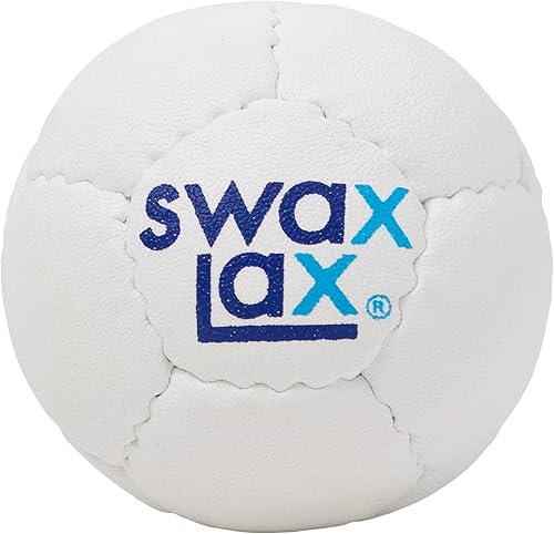 Miniatura 24 de Swax Lax Pelota de entrenamiento para Lacrosse - Práctica para interiores y exteriores con menos rebotes y menos pique