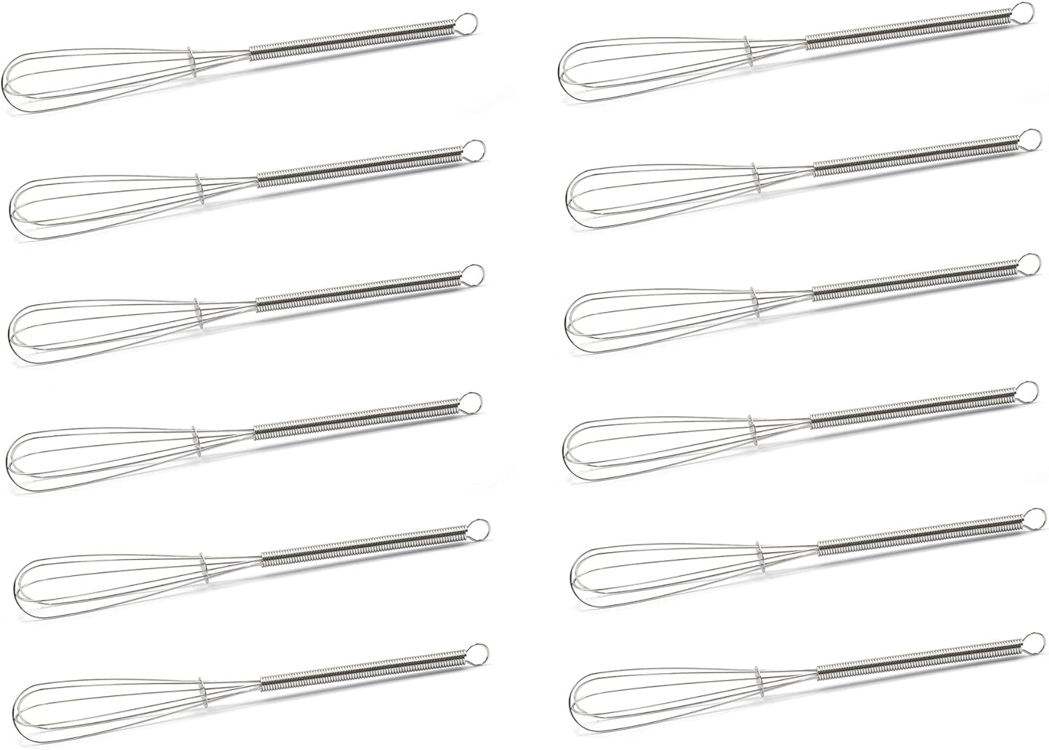 Mini Whisks 7 inch 12Pcs