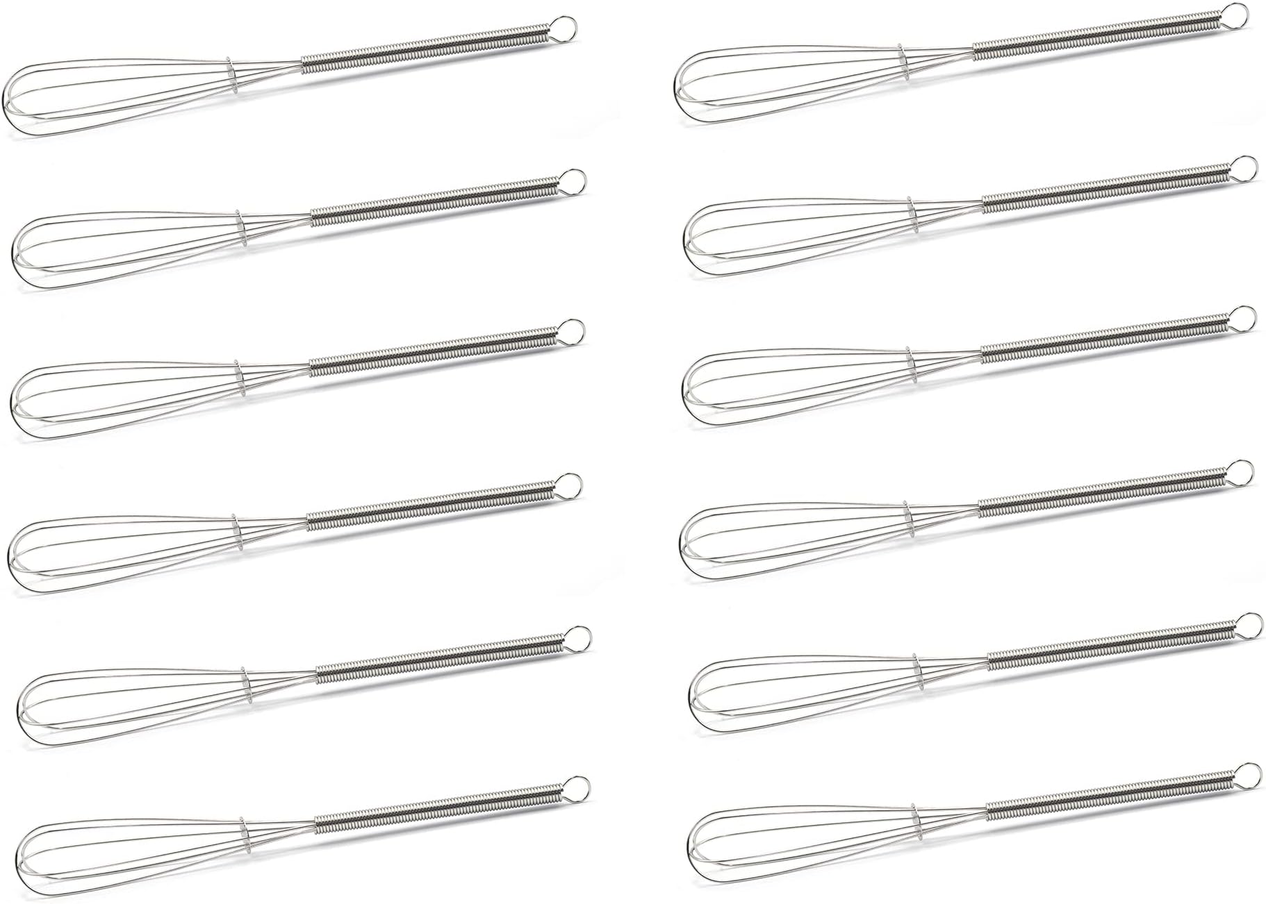 Mini Whisks 7 inch 12Pcs