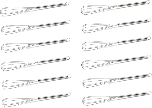 Mini Whisks 7 inch 12Pcs