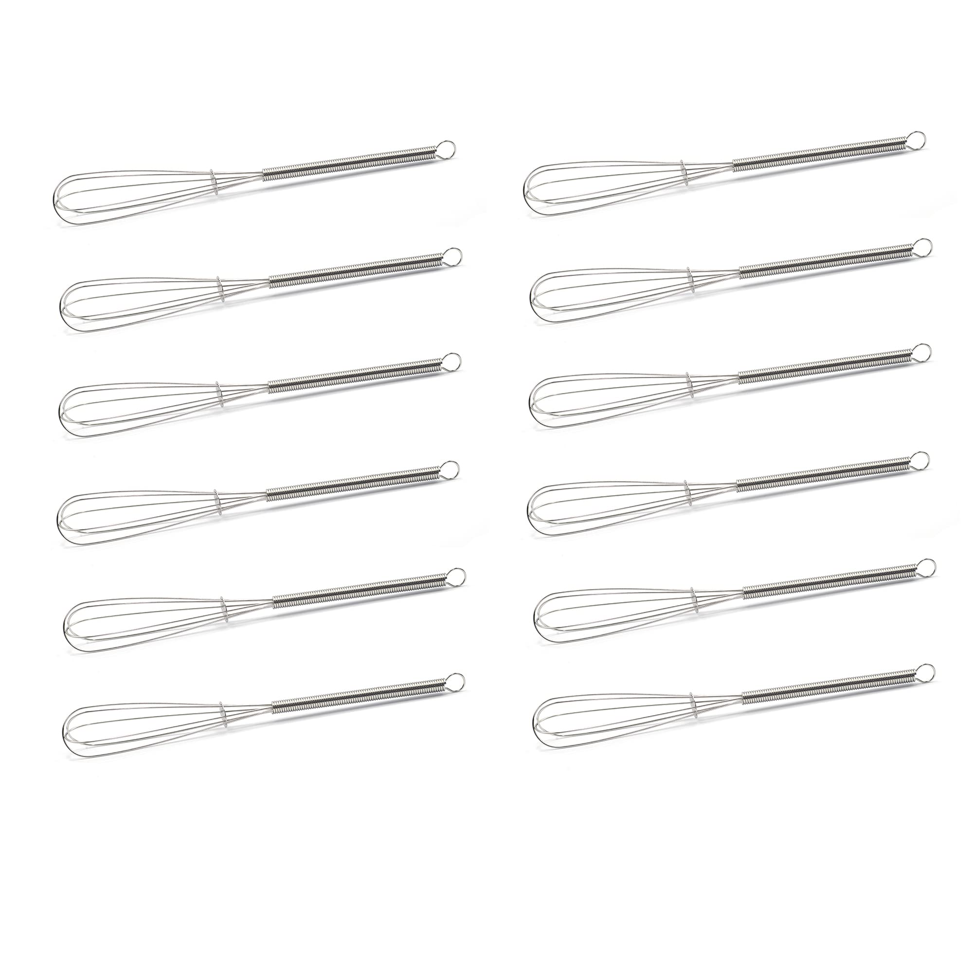 Mini Whisks 7 inch 12Pcs