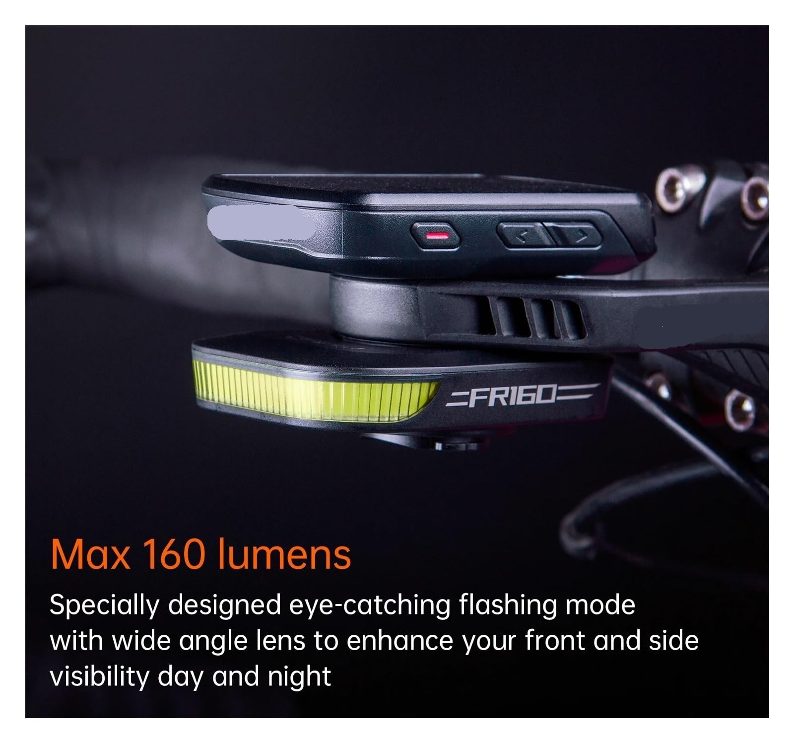 1 luce anteriore for bicicletta a LED FR160