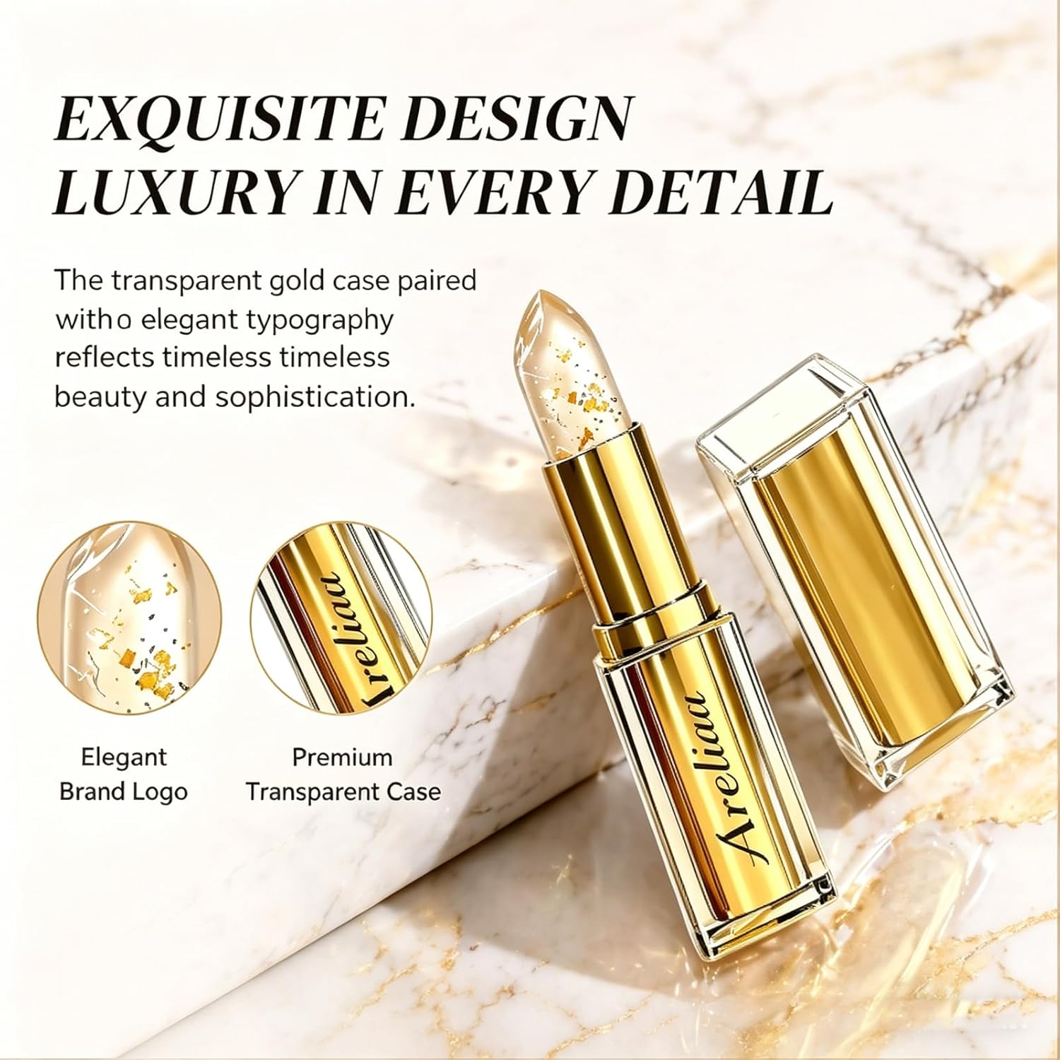 Signature Lipstick for Older Women, Skin-Adaptive Lipstick, Ph Color Changing Clear Jelly, Long-Lasting Hydration, Transfer-Resistant & Nourishing Lip Stick (3pcs)