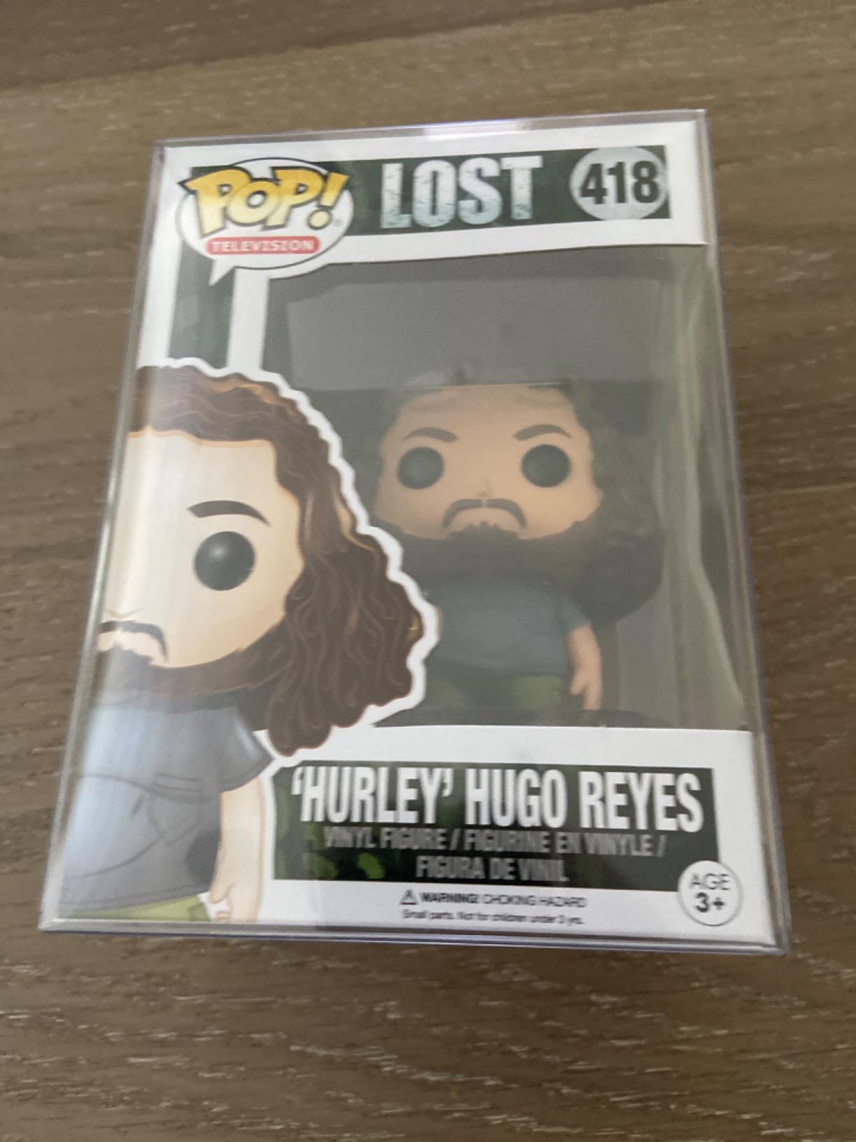 Figurine Pop Lost : Les Disparus #418 pas cher : 'Hurley' Hugo Reyes