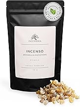 Incense Burning Grain 50g - Boswellia Papyrifera from Ethiopia/Eritrea - Natural Resin Ecclesiastical Quality - Church Frankincense