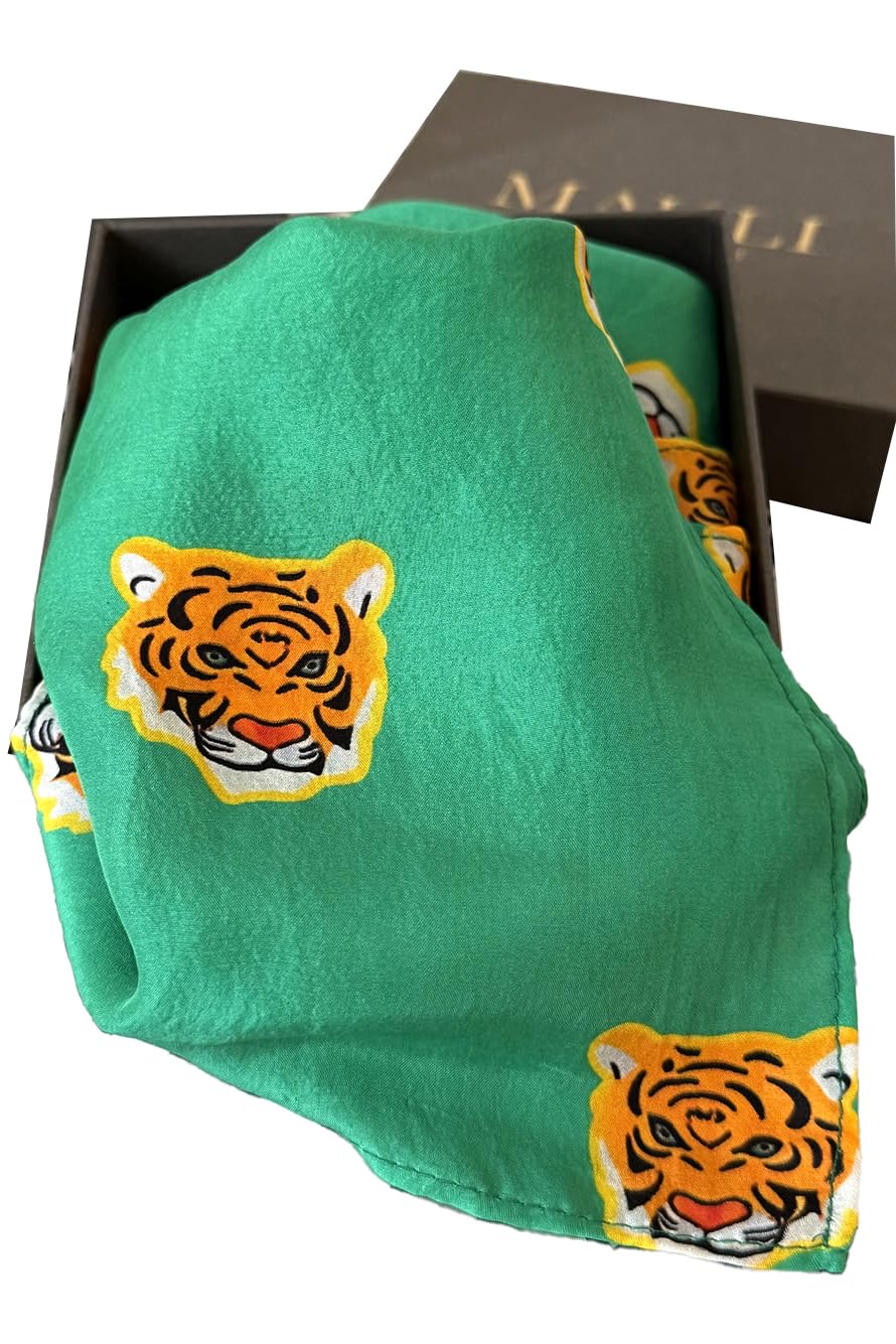 mauli cashmere Roar Royale | Pure Silk Pocket Square-picture-53