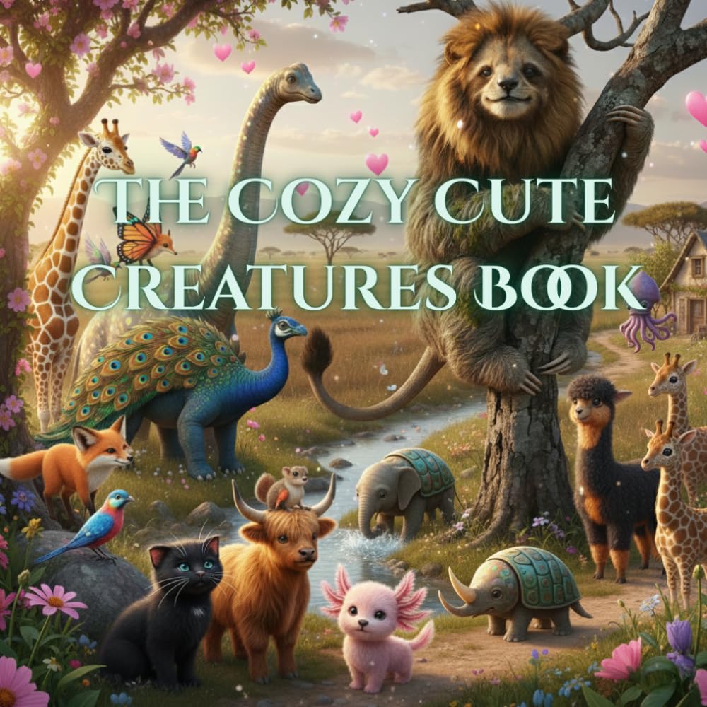 The Cozy Cute Creatures Book: Sweet Magical Tales About Love, Friendship and Wonder