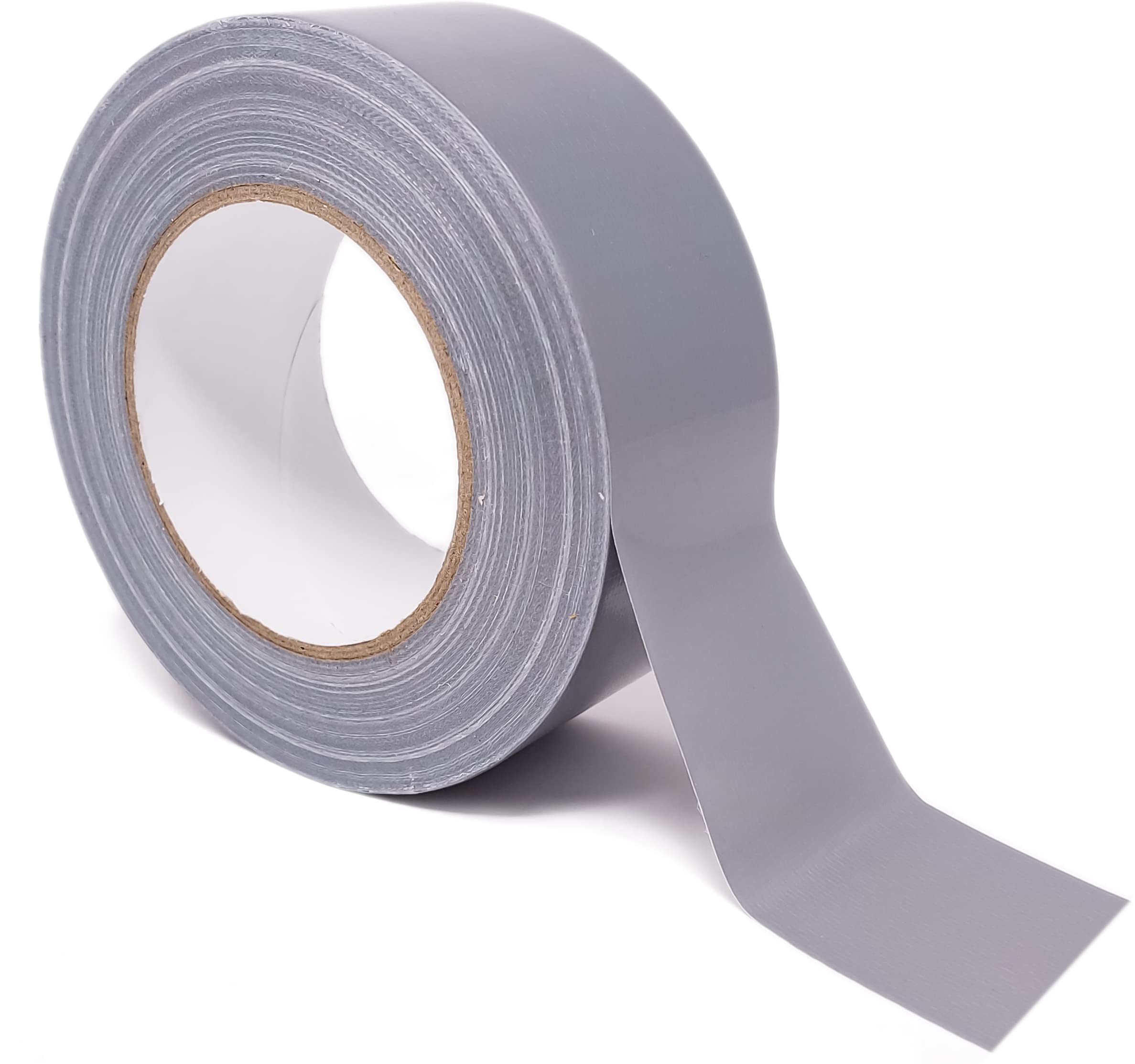 ArmaKitHeavy Duty Duct Tape | 48mm wide x 50M length | Industrial Tape Grade - Strong Gaffer Tape indoor and outdoor use, thick gaffa tape patch and seal tape (Silver)