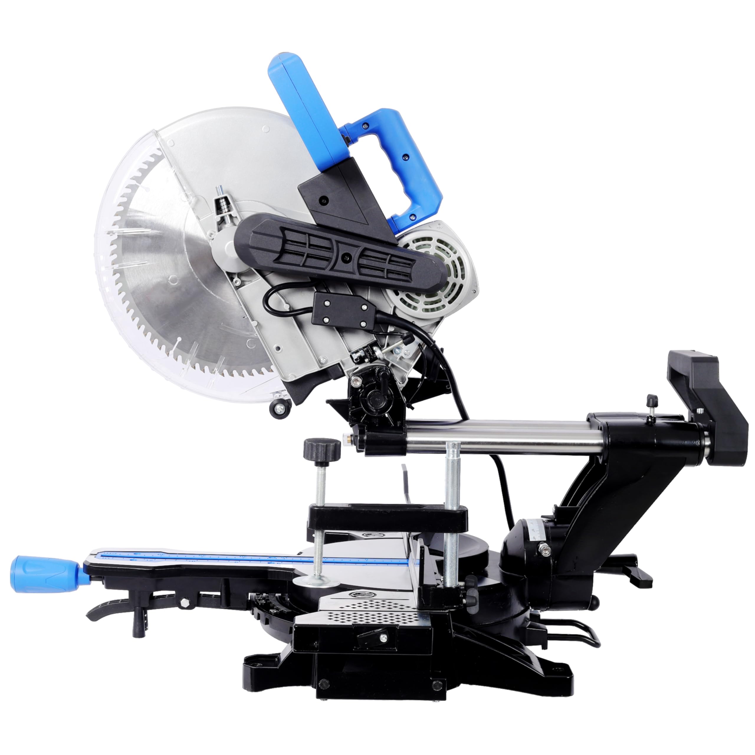 Donext 12 Inch Dual Bevel Sliding Miter Saw with Laser Guide, 80T